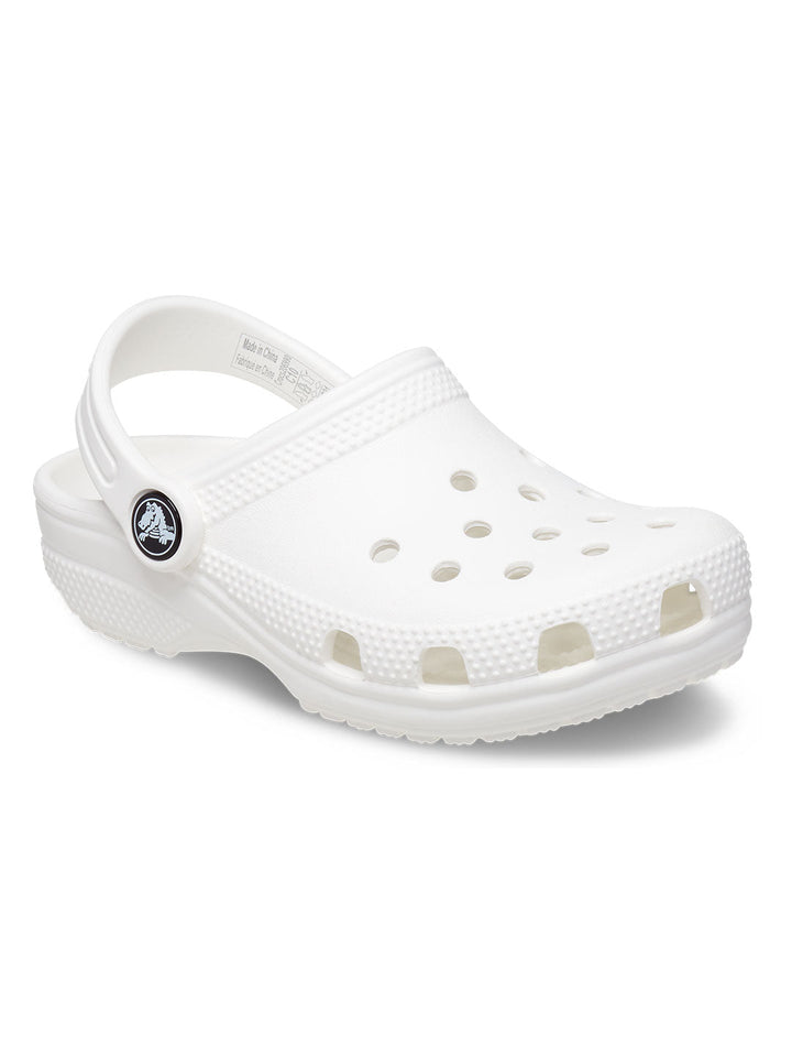 Crocs White Kid Toddler Classic Clog