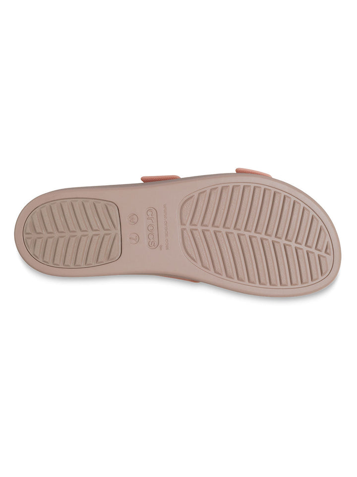 Crocs Pink Women Brooklyn Sandal Low Wedges