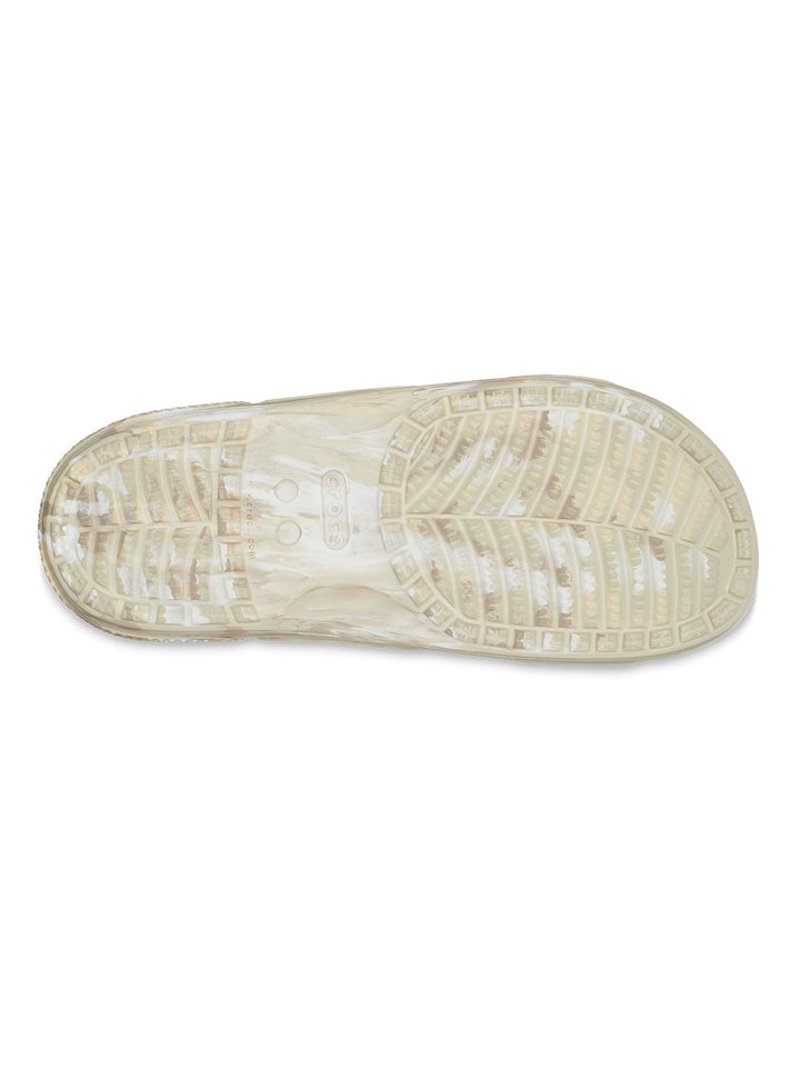 Crocs Beige Unisex Classic Slides