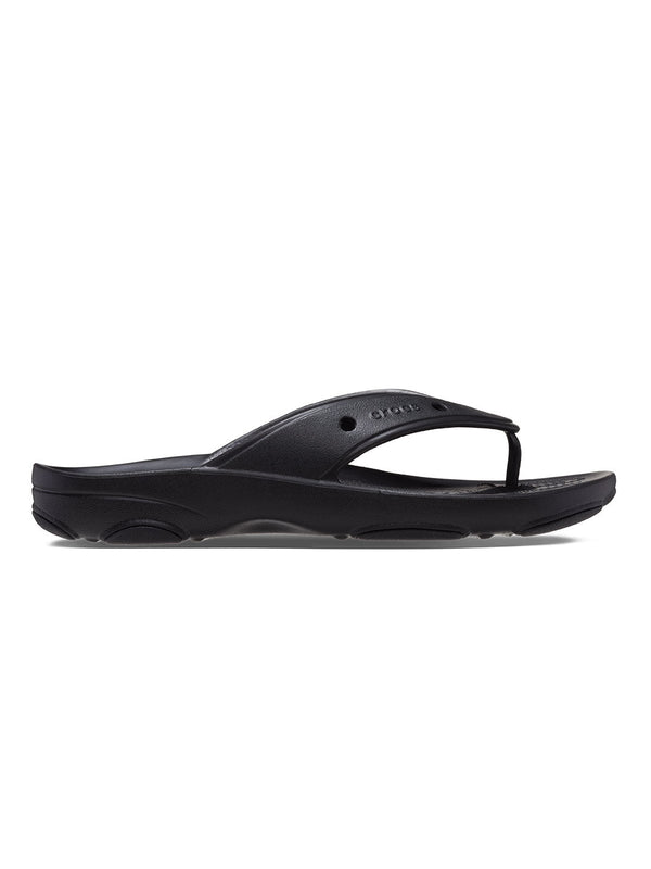 Crocs Black Unisex Classic All-Terrain Flip Flops