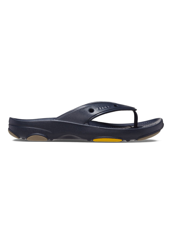 Crocs Black Unisex Classic All-Terrain Flip Flops
