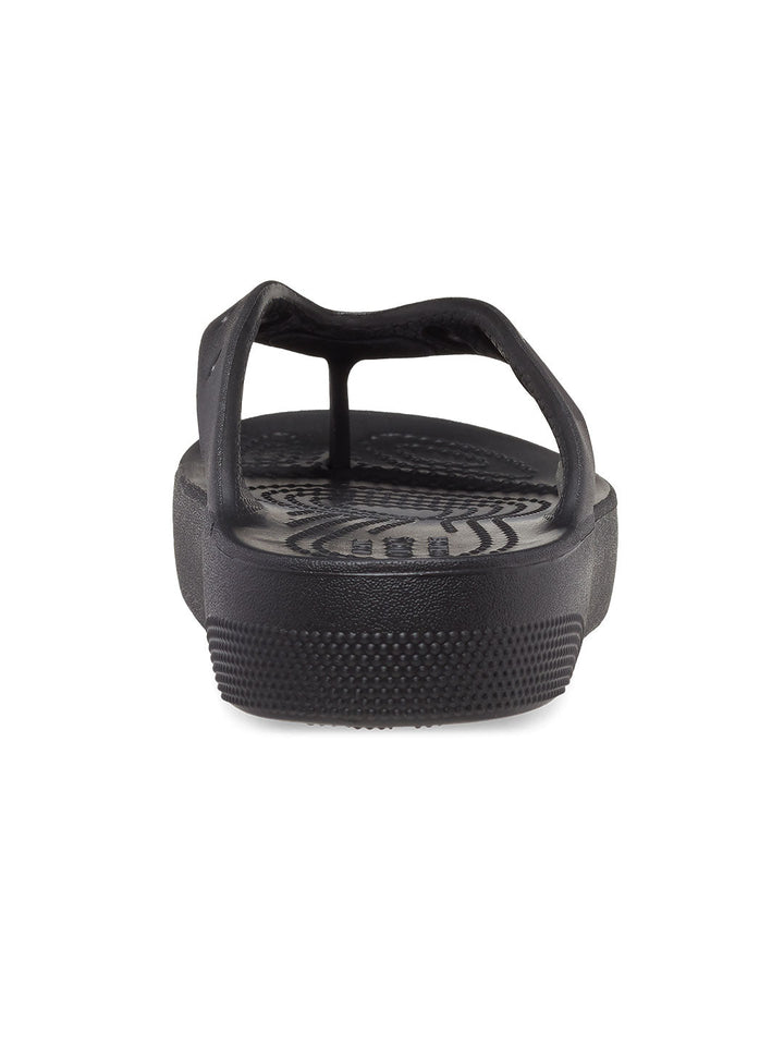 Crocs Black Women Classic Platform Flip Flops