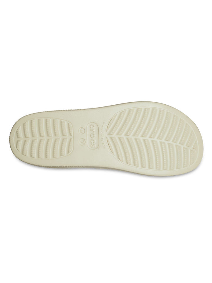 Crocs Cream Women Classic Platform Slides
