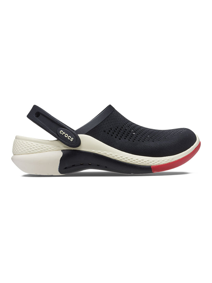 Crocs Black Unisex Literide 360 Ombre Marbled Clog