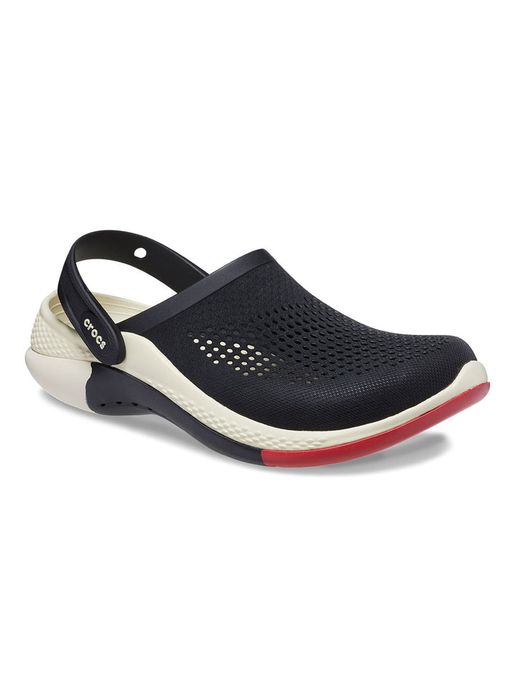 Crocs Black Unisex Literide 360 Ombre Marbled Clog