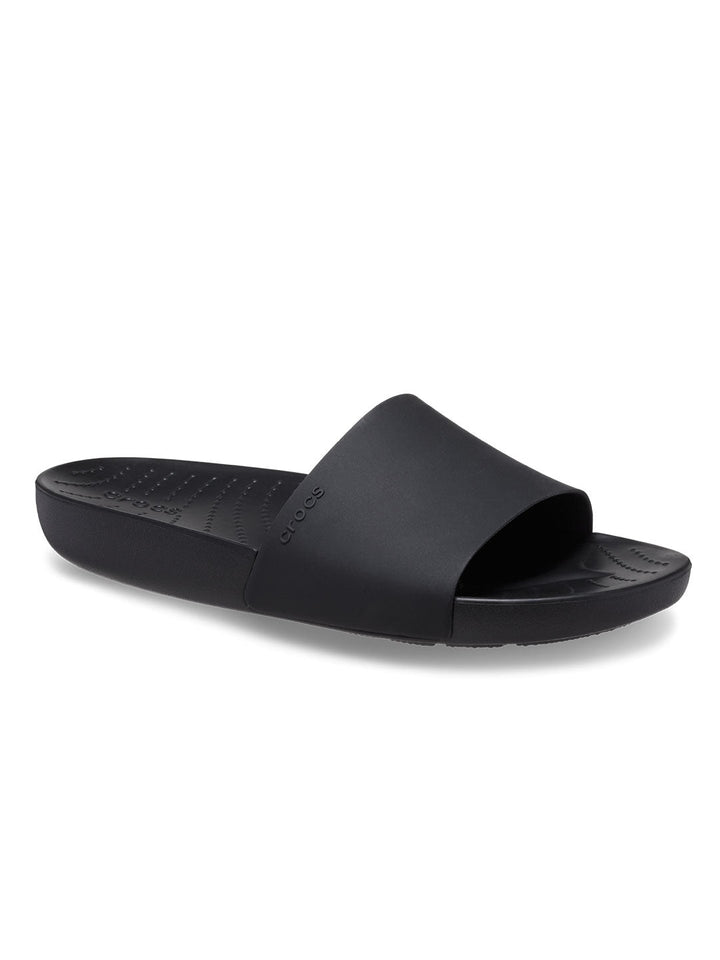 Crocs Black Women Splash Slides