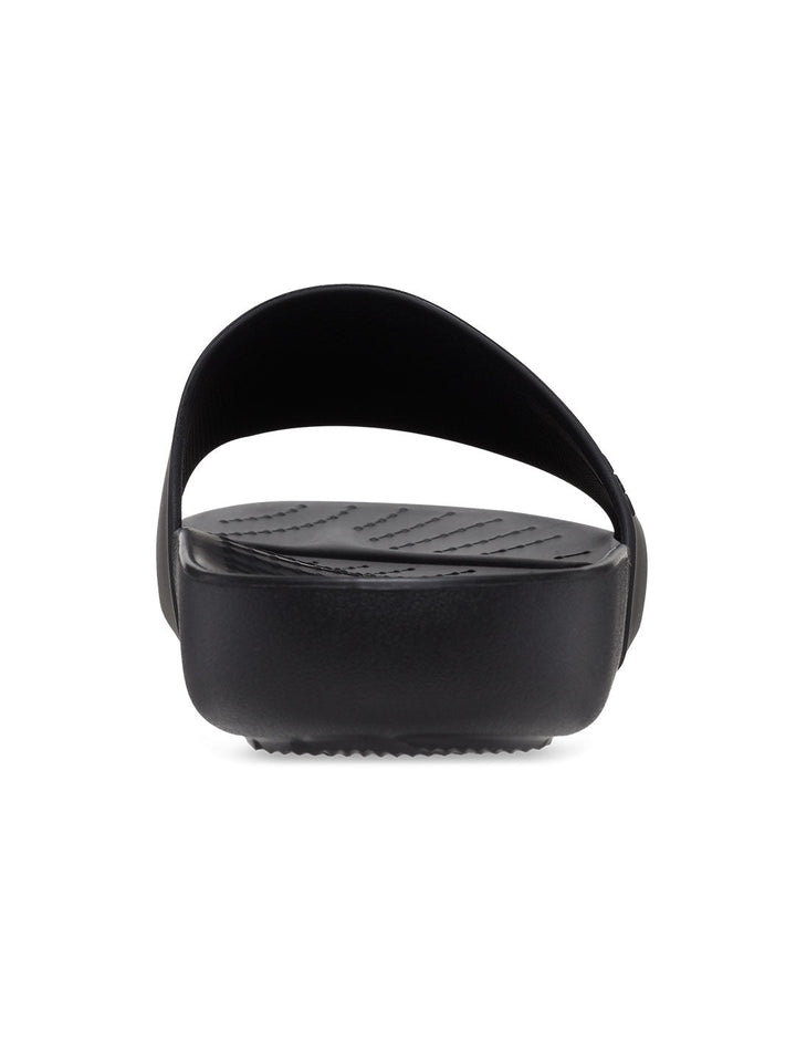 Crocs Black Women Splash Slides