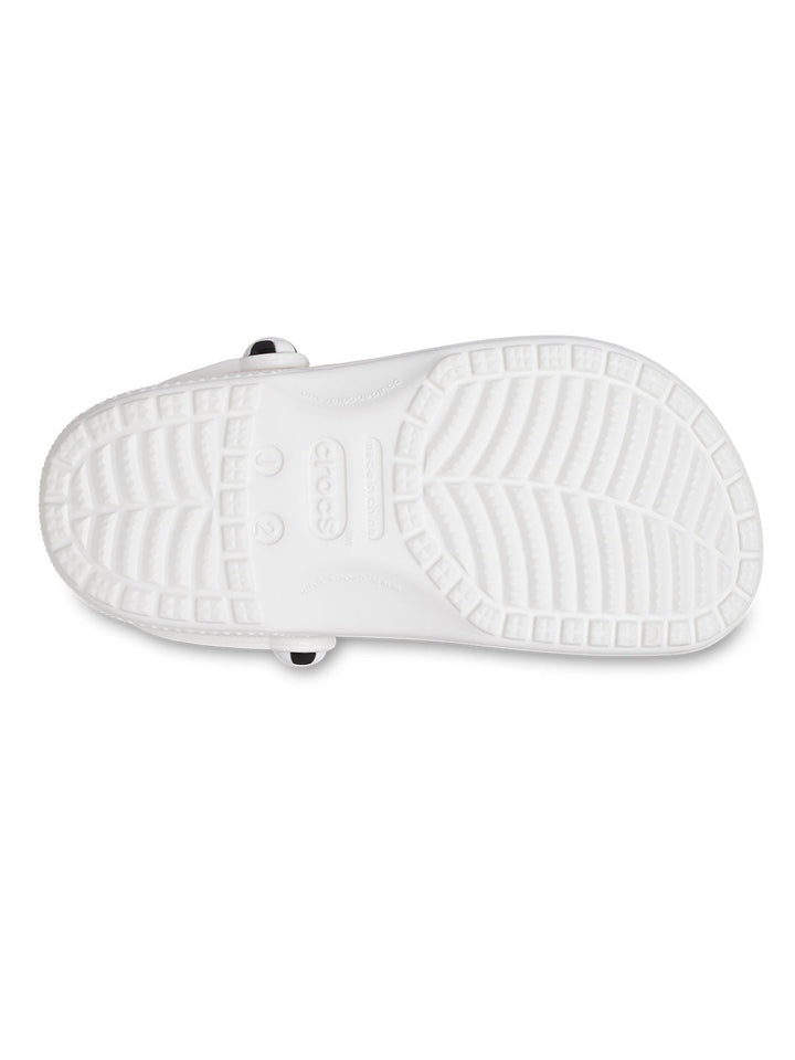 Crocs White Kid Classic Soccer Ball Clog