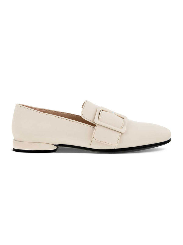 Ecco Beige Women Anine Squared Loafers