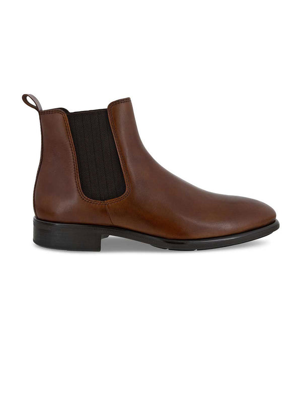 Ecco Brown Men Citytray Boots