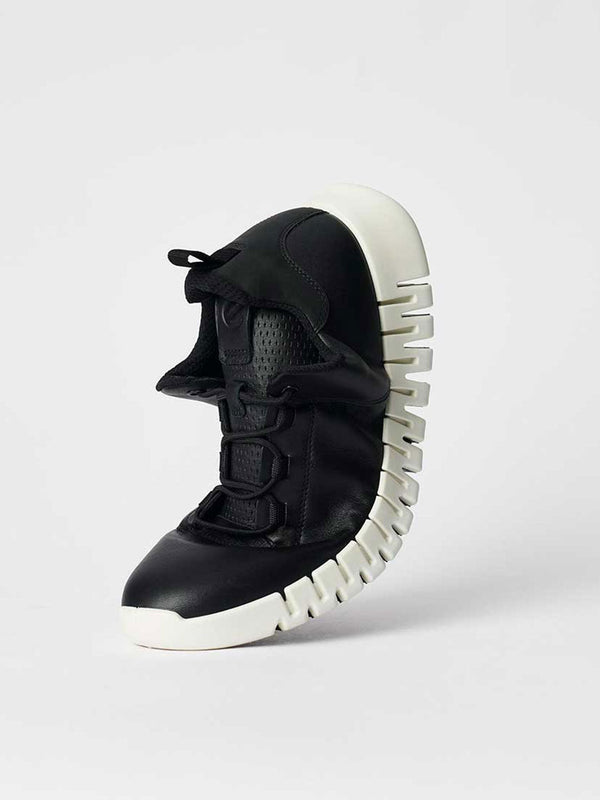 Ecco Black Men Gruuv M Lace-Up Sneakers
