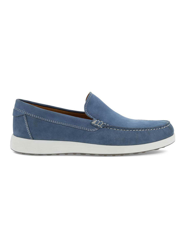 Ecco Blue Men S Lite Moc M Casual Slip-Ons