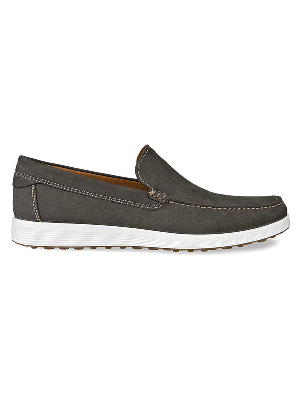 Ecco Grey Men S Lite Moc M Casual Slip-Ons