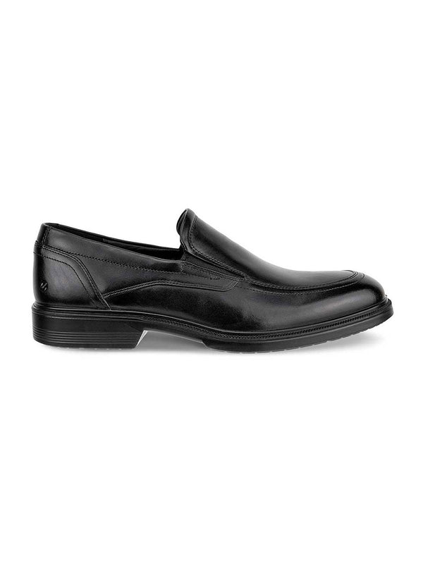 Ecco Black Men Lisbon Formal Slip-Ons