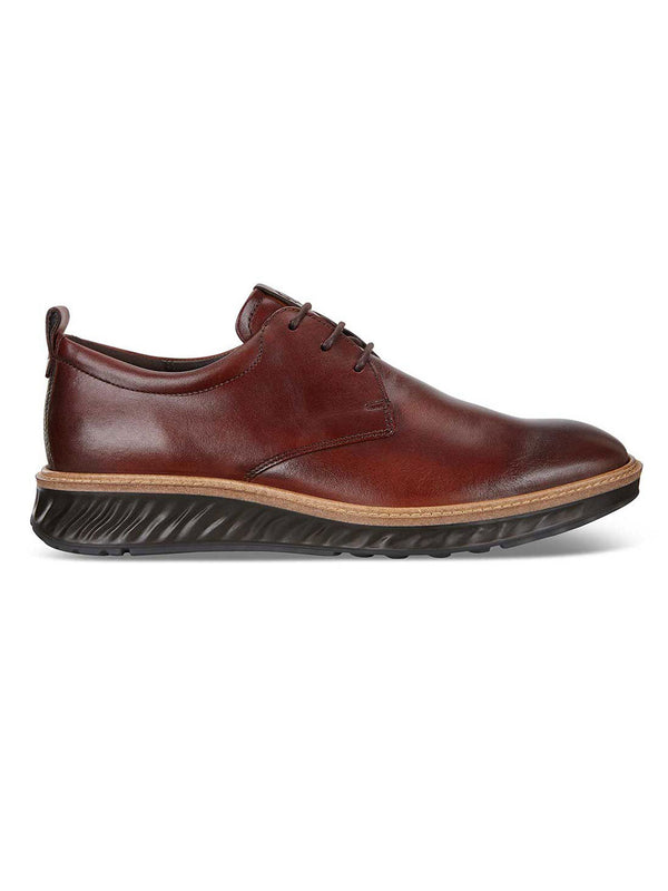Ecco Cognac Men St.1 Hybrid Casual Lace-Ups