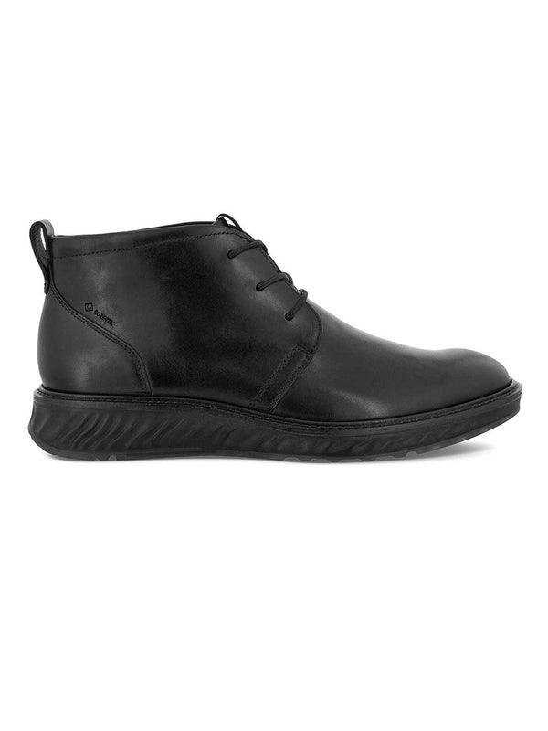 Ecco Black Men St.1 Hybrid Boots