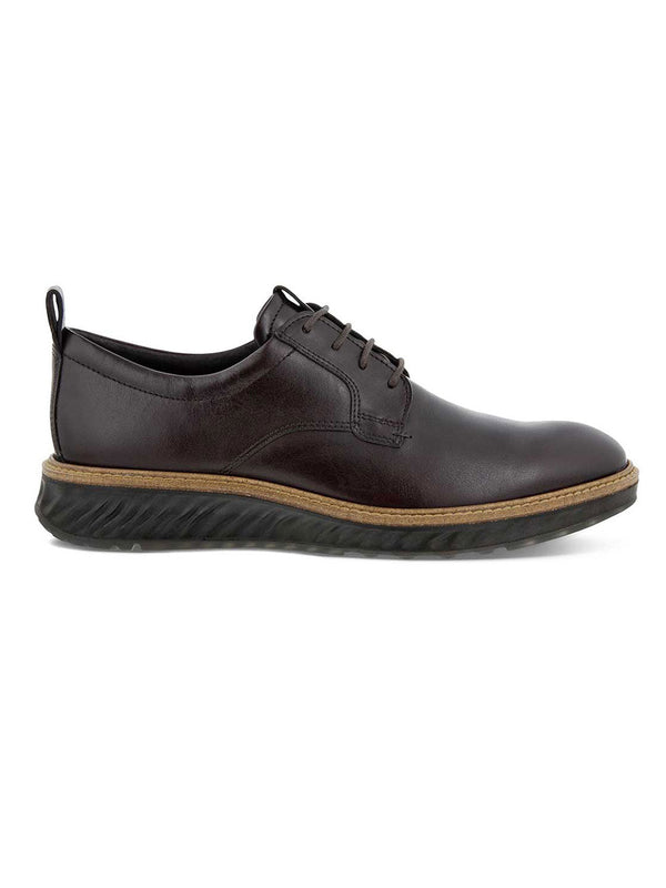 Ecco Brown Men St.1 Hybrid Casual Lace-Ups