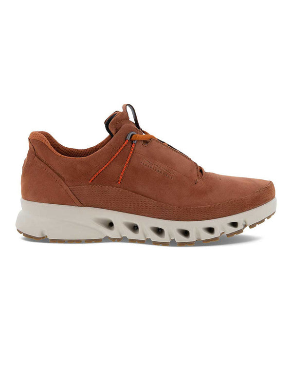Ecco Brown Men Multi-Vent M Lace-Up Sneakers