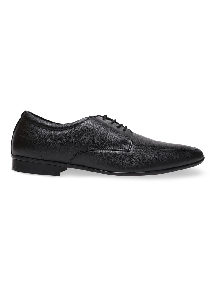 Regal Black Men Leather Lace Ups
