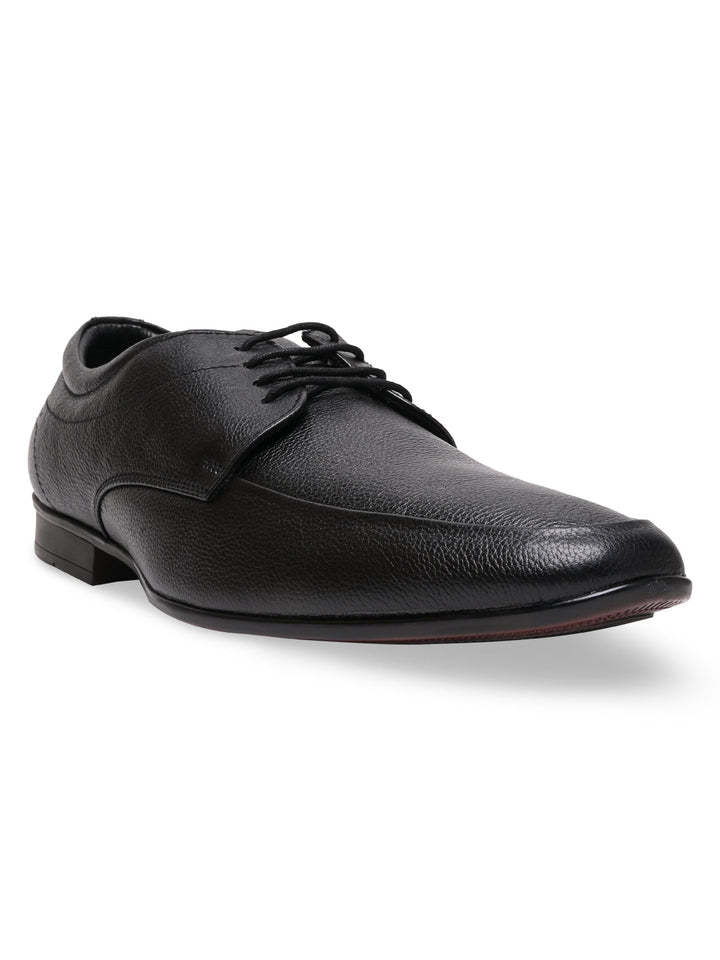 Regal Black Men Leather Lace Ups