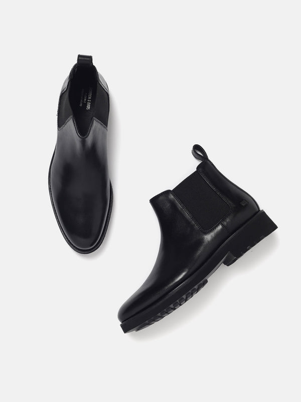 Gordon And Bros Adigo Black Men Chelsea Boots