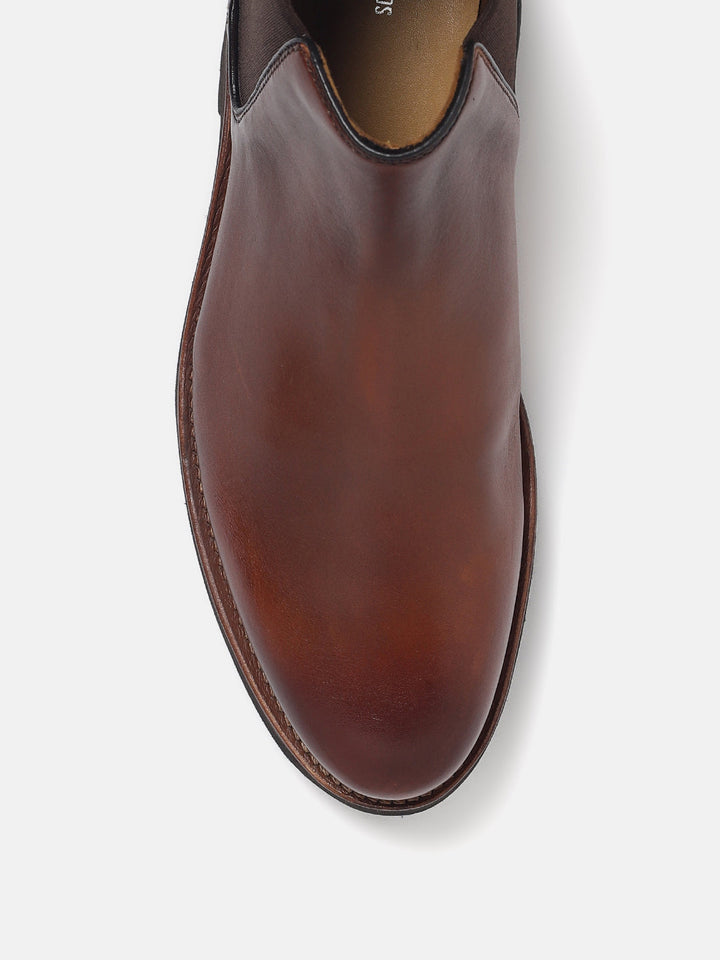 Gordon And Bros Adigo Cognac Men Chelsea Boots