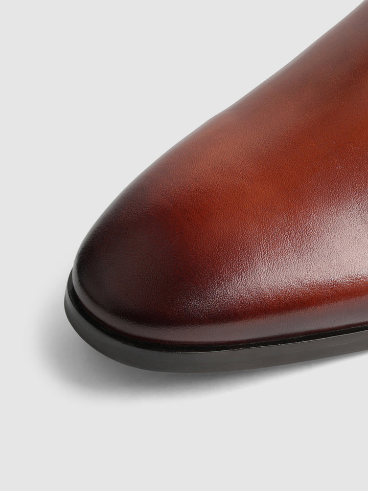Gordon And Bros Tan Men Chelsea Boots