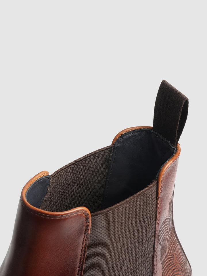 Gordon And Bros Tan Men Chelsea Boots