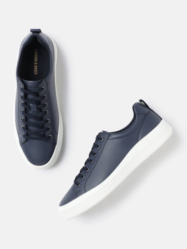 Gordon And Bros Navy Men Lace Up Sneakers