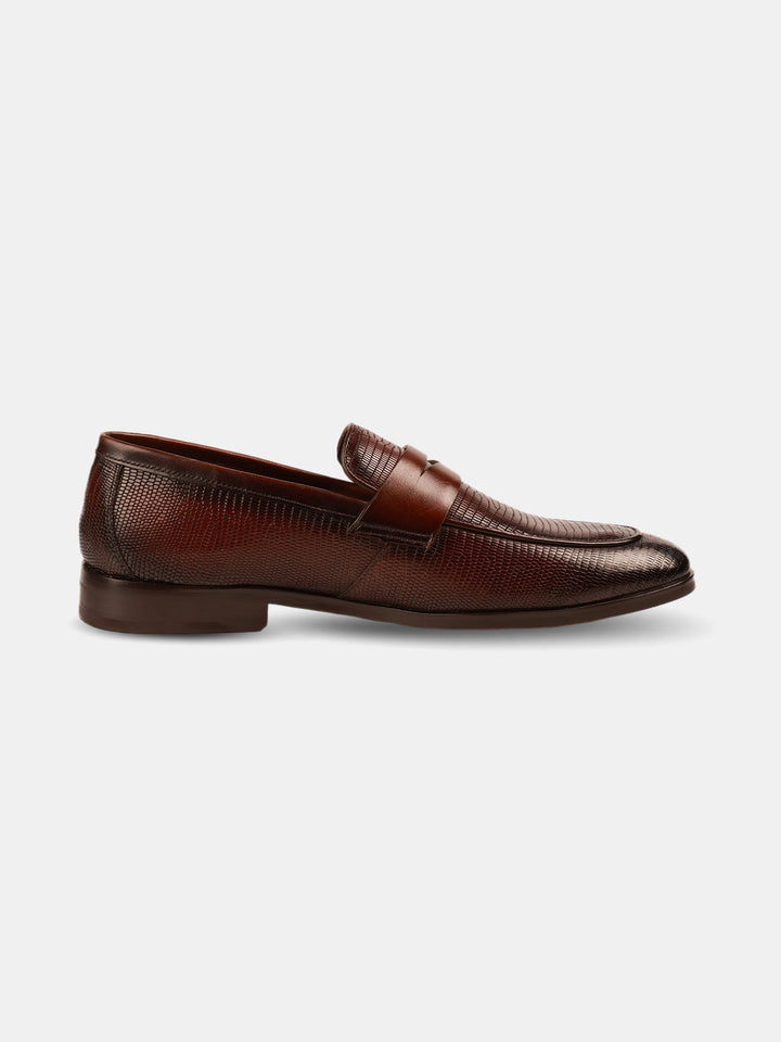 Gordon And Bros Brown Men Formal Slip Ons