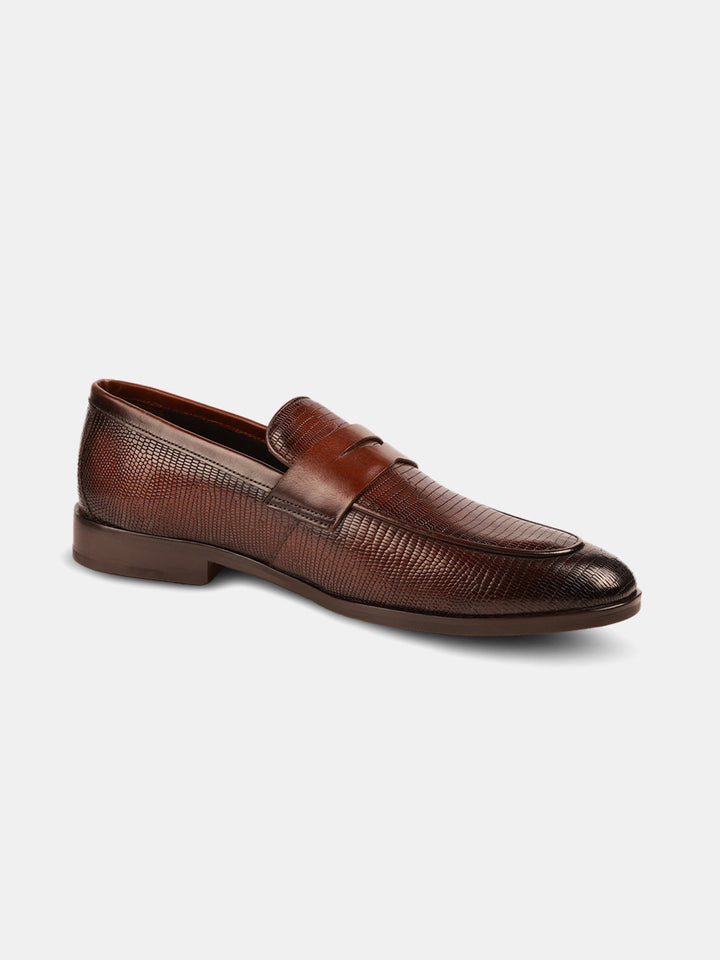 Gordon And Bros Brown Men Formal Slip Ons