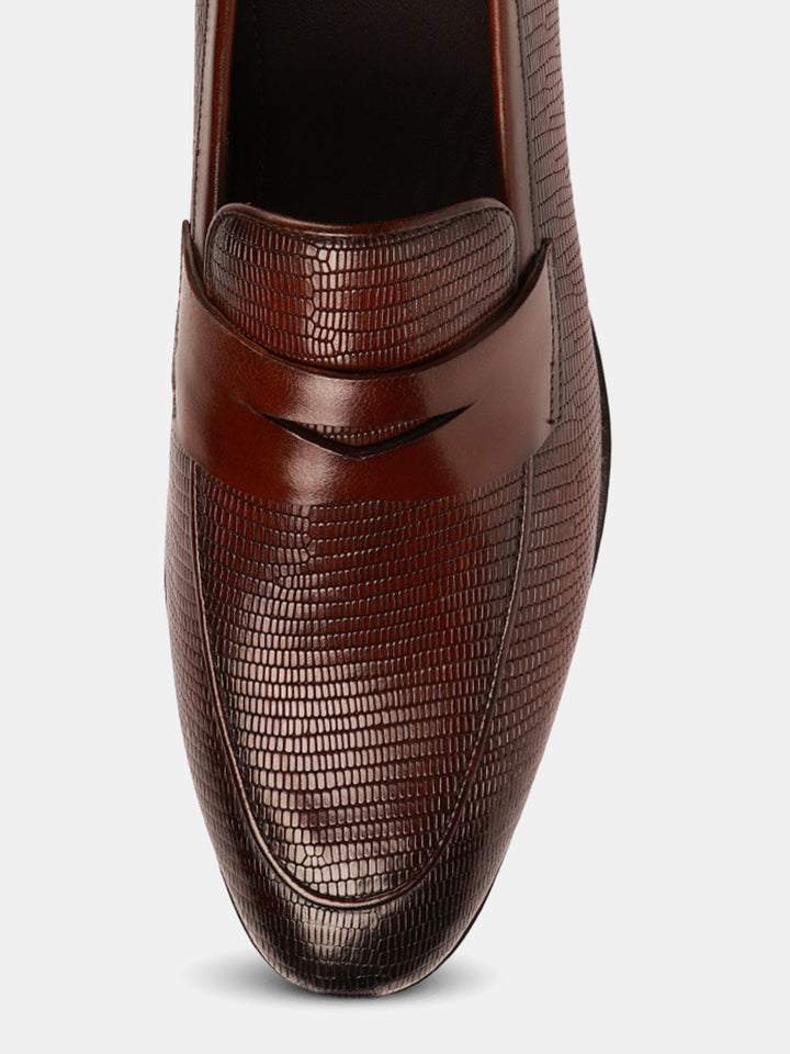 Gordon And Bros Brown Men Formal Slip Ons