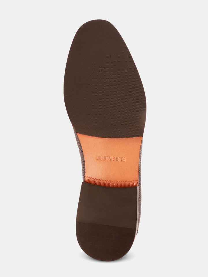 Gordon And Bros Brown Men Formal Slip Ons