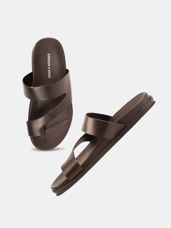 Gordon And Bros Black Men Sandals
