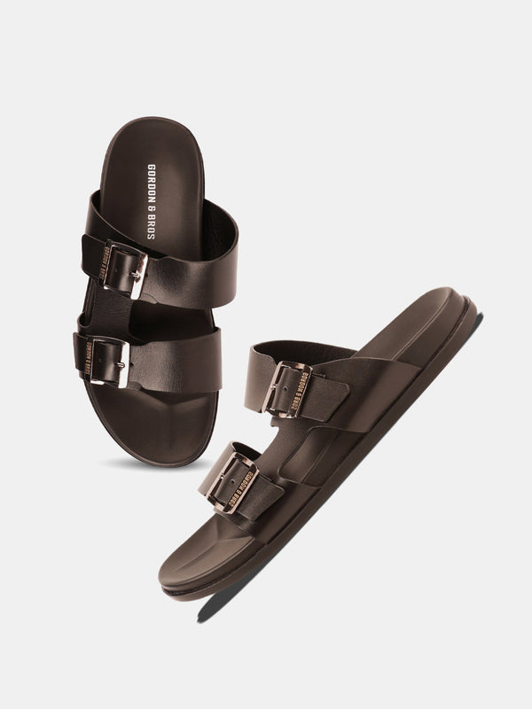 Gordon And Bros Black Men Sandals