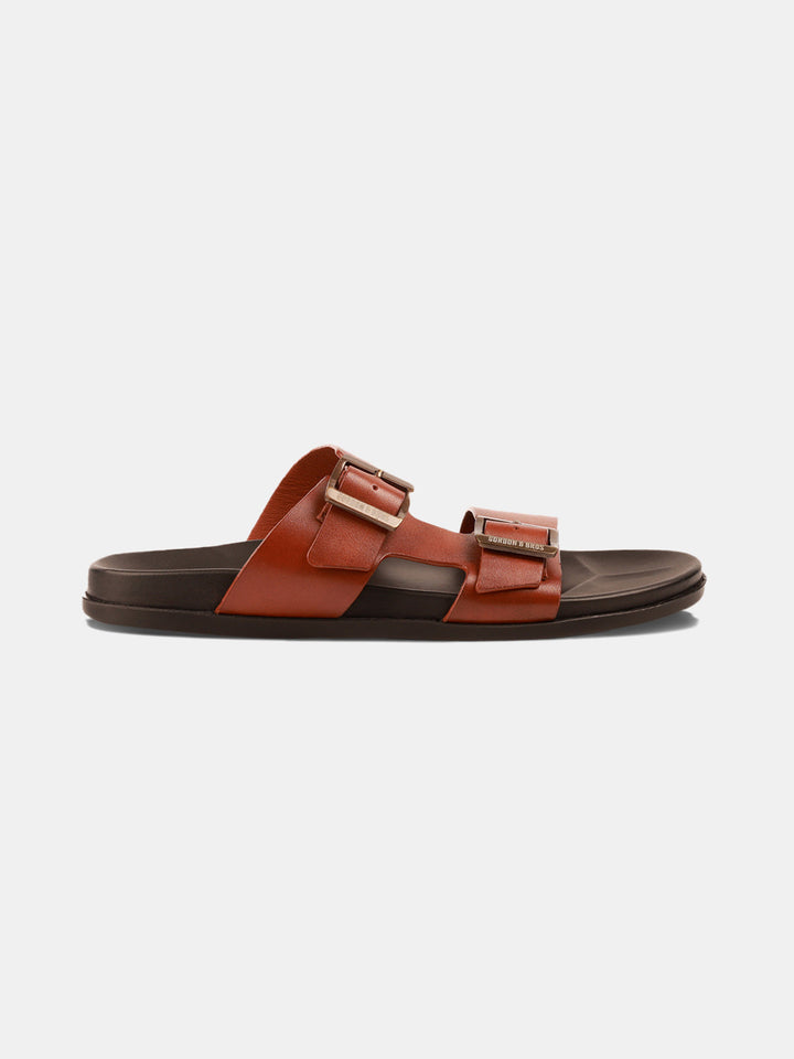 Gordon And Bros Tan Men Sandals