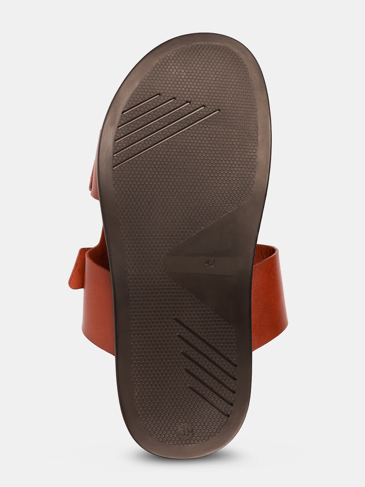 Gordon And Bros Tan Men Sandals