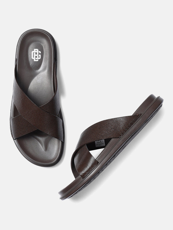 Gordon And Bros Dk Brown Hp Men Sandals
