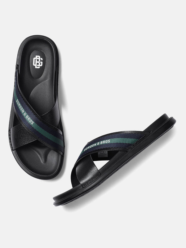 Gordon And Bros Olive Men Sandals