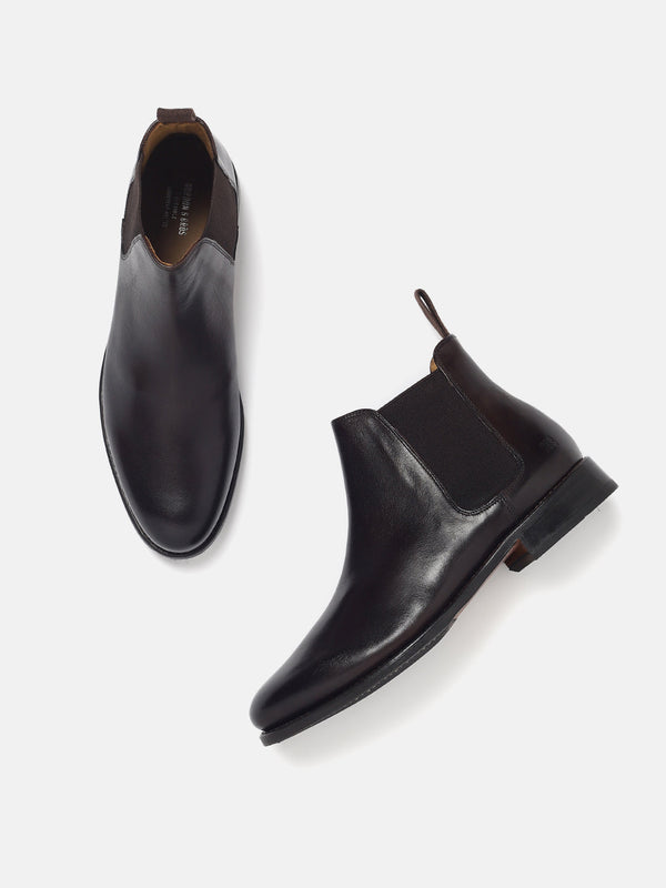Gordon And Bros Adigo Brown Men Chelsea Boots