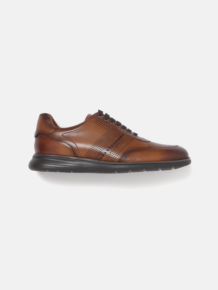 Gordon And Bros Antik Tan Men Lace Up Sneakers