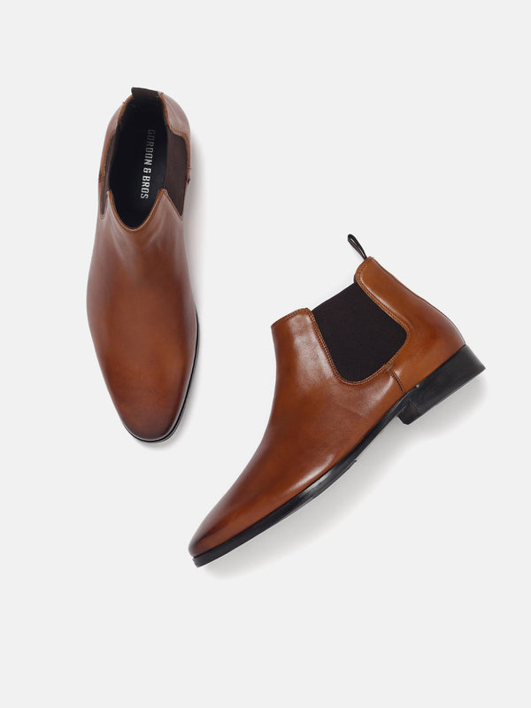 Gordon And Bros Adigo Tan Men Chelsea Boots