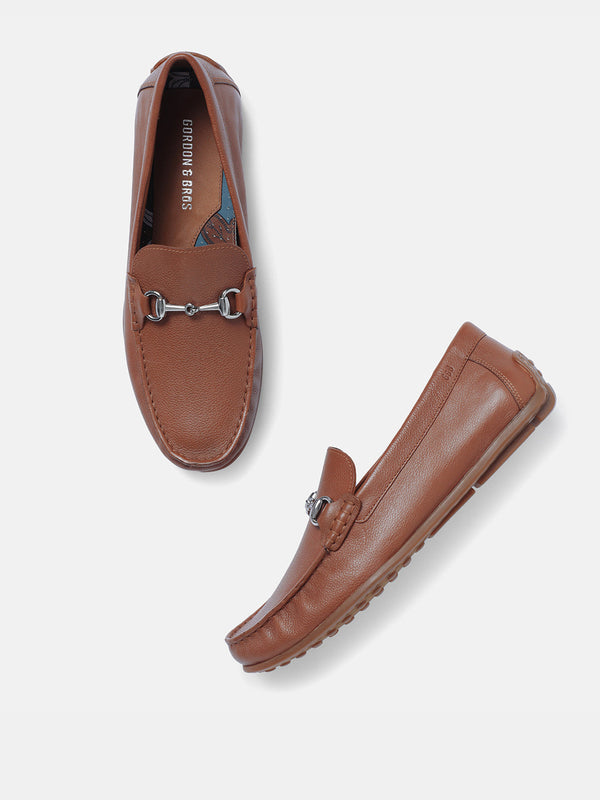 Gordon And Bros Tan Men Moccasin