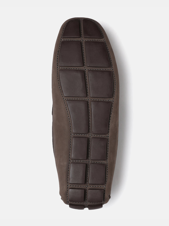 Gordon And Bros Grey Men Moccasin