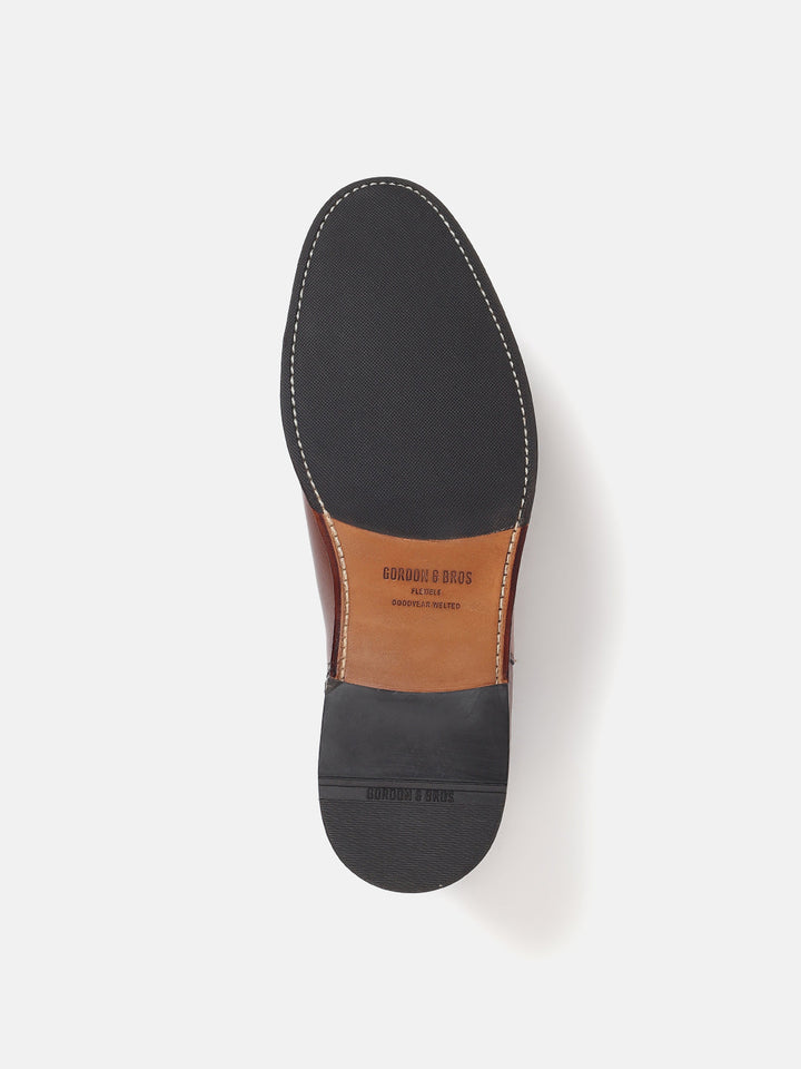 Gordon And Bros Adigo Tan Men Chelsea Boots - Zipper