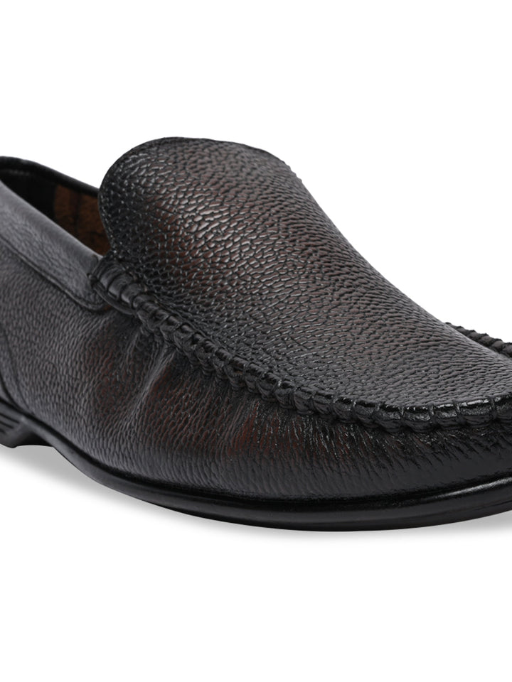 Regal Brown Men Casual Leather Driving Loafers