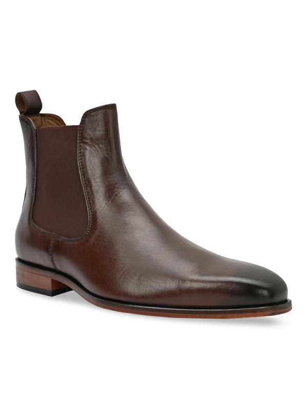 Imperio By Regal Brown Men Leather Boots