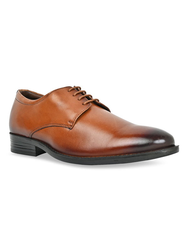 Regal Tan Men Leather Lace Ups