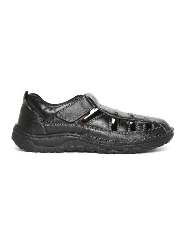 Lee Cooper Black Men Fisherman Sandals
