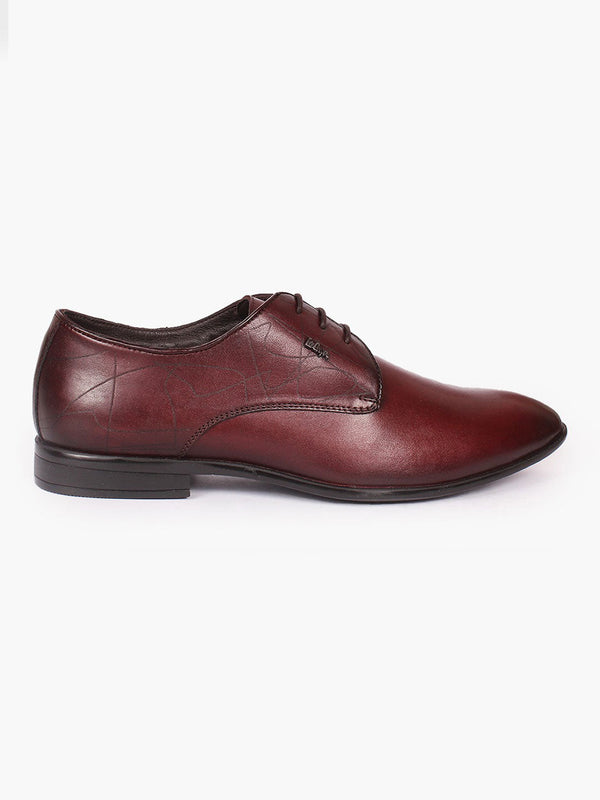 Lee Cooper Bordo Men Derby Shoes